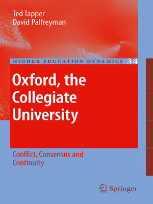 cover image of Oxford, the Collegiate University